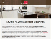 Tablet Screenshot of kulenty.pl